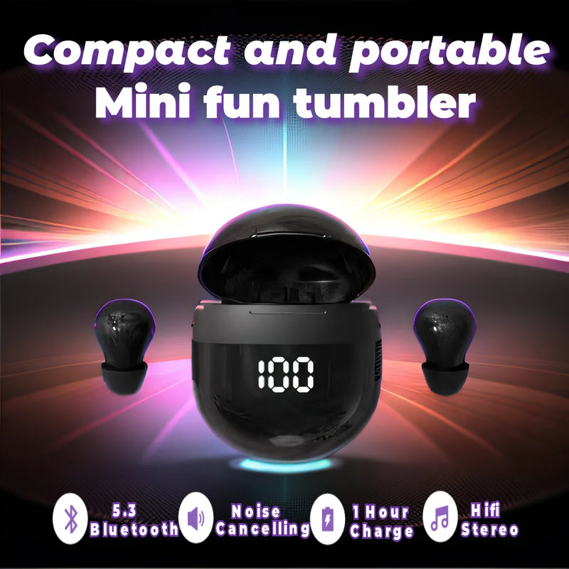 Super bass Sleep Headphones Wireless Bluetooth Earphones With Mic Sports Earbuds Noise Reduction Mini HD Headset For Smart Phone