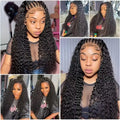 30Inch Deep Wave Human Hair Bundles Brazilian Virgin Unprocessed Weaving Curly Hair 3/4 Bundles Weaving Extensions