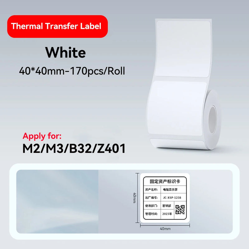Thermal Transfer Labels for Niimbot M2/M3 Printer Ribbon - View 20 | SAMAG