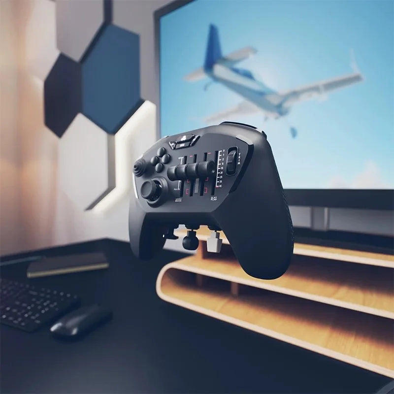 HONEYCOMB ECHO Handle Flight Simulation Four-axis Slider 2.4g Receiver Wireless Game Handle Trim Trim Wheel Hall Effect Rocker