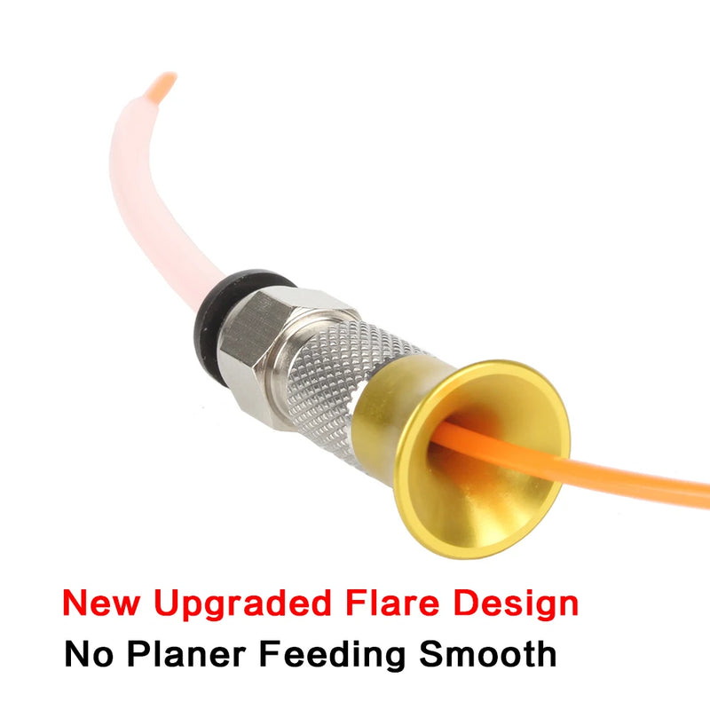 3D printer parts PC4-M6 Pneumatic Straight Connector Part Bore 4mm PTFE Tube Filament M6 Feed Fitting Coupler Filament Dryer Box
