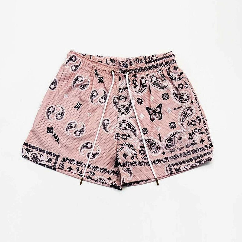 Unisex Quick Dry Casual Shorts Summer Trend Fashion Gym Fitness Basketball Sweatpants Loose Comfortable Daily Wear