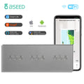 Bseed EU Standard Tuya Wifi Blind Switches Wireless Smart Roller Shutter Switch Smart Life Google Assistant Alexa Voice Control