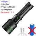 Super Long Range LED Flashlight USB Rechargeable Handheld - View 8 | SAMAG