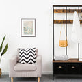 HOOBRO Coat Rack With 12 Hooks Hall Tree With Bench And Shoe Storage Entryway Bench With 3 Storage Boxes For Hallway Living Room