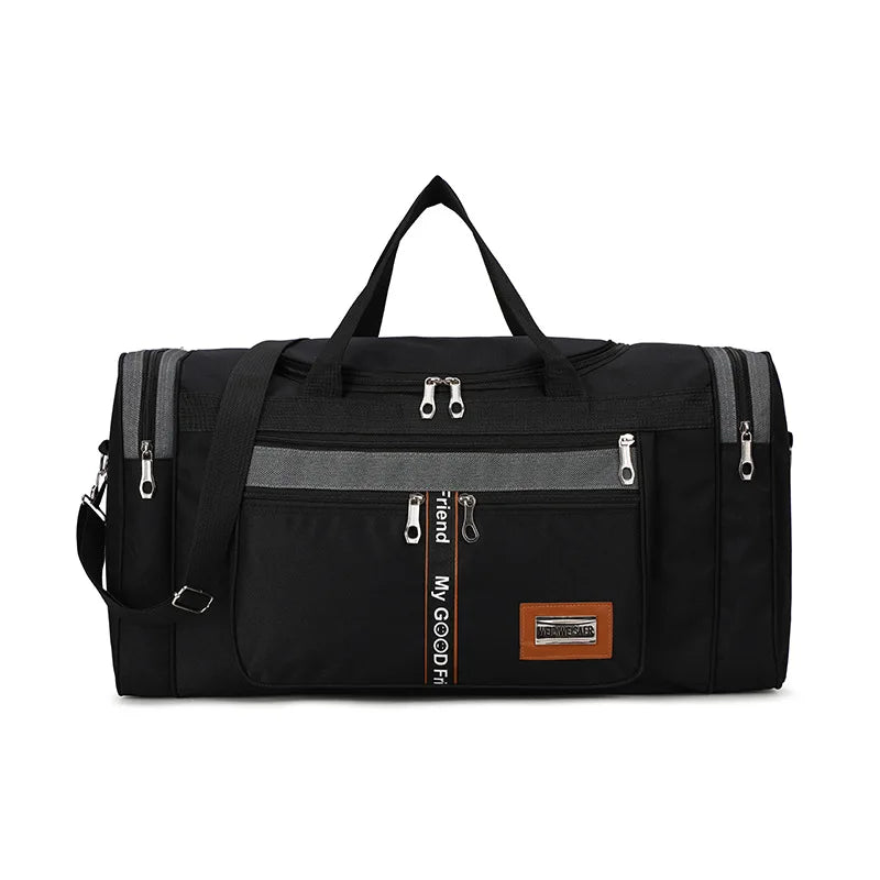 Travel Bag Large Capacity Handbag Portable Outdoor Carry Luggage Convenient Practical Male's Weekend Duffle Bags
