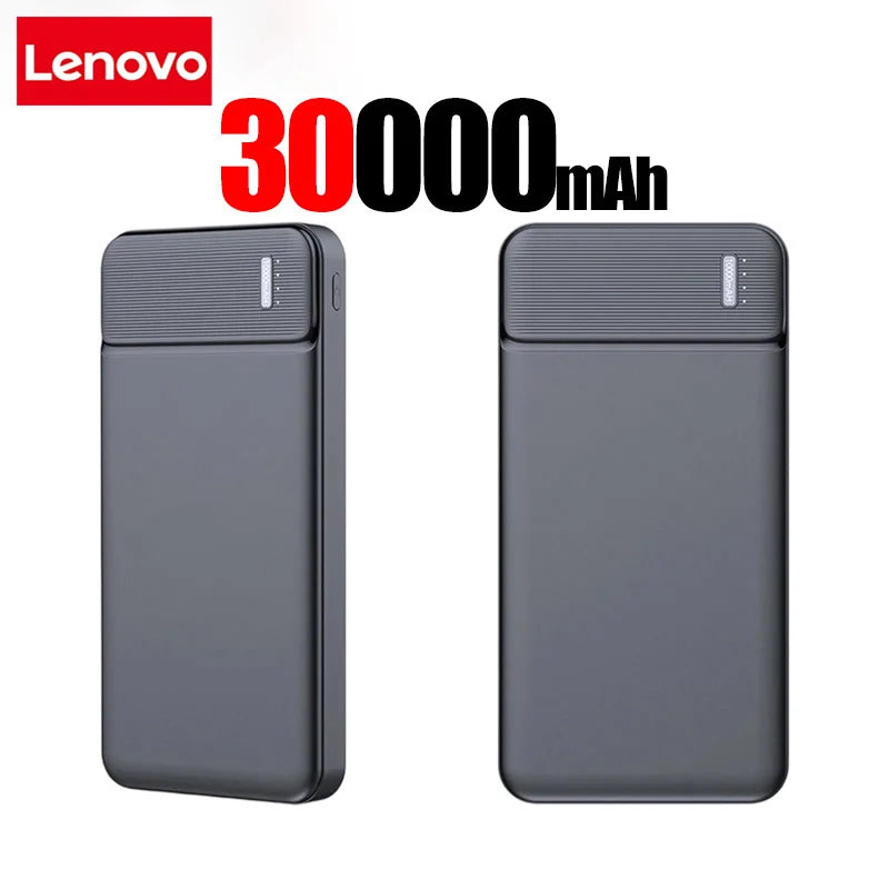 Lenovo 120w 50000mah Power Bank 12w Portable Fast Charger External Battery Powerbank High Capacity Powerbank For Iphone Samsung