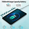 10.1 Inch Android Tablet 12GB+128GB Octa-Core 7000mAh Android 14 Google Play 4G LTE Phone Call 5G WiFi Global Version Tablet PC