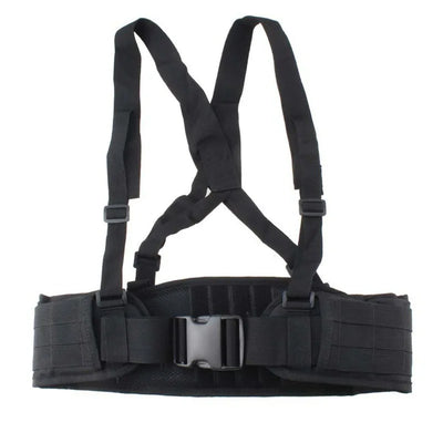 Tactical Molle Belt，Multi - functional Nylon Suspenders Outdoor Sports Waist Support Belt | SAMAG