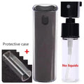Microfiber Screen Cleaner Spray Bottle Set Mobile Phone Ipad Computer Microfiber Cloth Wipe Iphone Cleaning Glasses Wipes