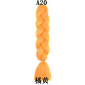100g 24inch Jumbo Braiding Hair Synthetic Braiding Hair Braid in Hair Extensions Braids Hair for Twist for Daily Cosplay