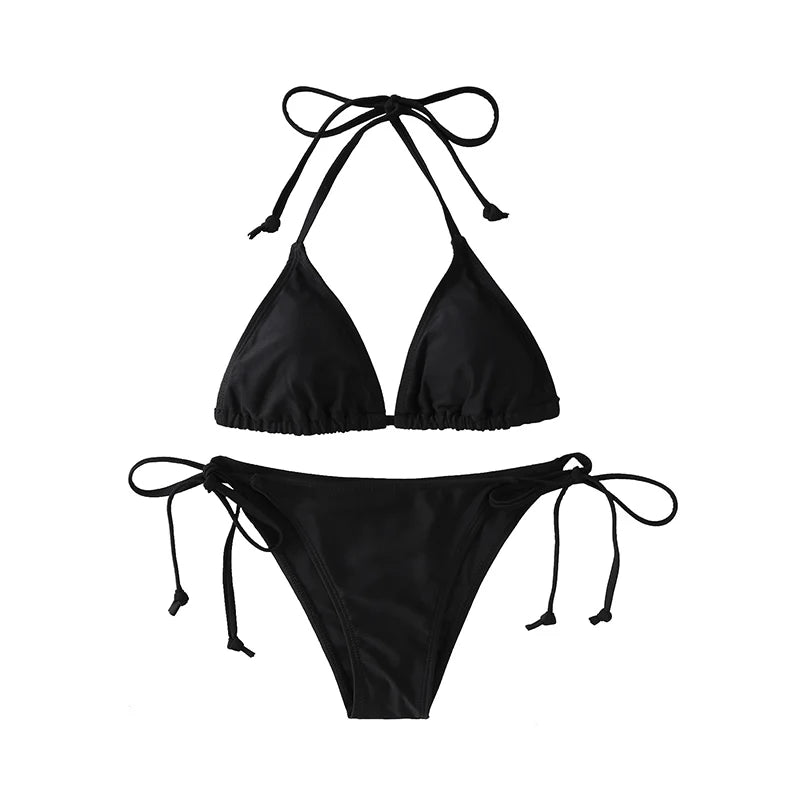 /Set Fashion Sexy Swimsuit Women Bikinis Triangle | SAMAG