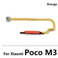 Fingerprint Scanner For Xiaomi Poco X3 Pro M3 F3 / M4 Pro 4G Home Button Fingerprint Menu Return Key Sensor Flex Cable
