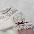 Japanese Lolita Style Lace Ruffles Blouses Summer Women - View 5 | SAMAG