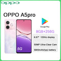 OPPO A5 Pro 6.67" 120Hz Screen 5G Smartphone 8GB+256GB 50MP Camera 5800mAh Long Lasting Battery Dual SIM Unlocked EU US Version