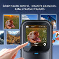 5K Thumb Action Camera 4K 60FPS WiFi 6-Axis Stabilization Touch Screen Sports Camera Magnetic Motorcycle Bike Waterproof Bodycam