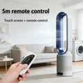 New Best-Selling Bladeless Fan Air Filtration Circulating Fan Cooling and Heating Fan Home Office Dormitory Floor Tower Fan