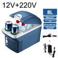 2026 6L 8L Small Car Refrigerator for Home And Camping Summer Cool/Frozen Drinks 12V Car/24V Truck Universal Portable Fridge