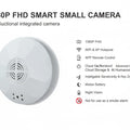 Mini Security Camera 1080P HD, WiFi Remote View, Motion Detection & Recording, Ceiling-Mounted for Home/Office/Hotel Indoor Use