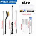 3D Printer Nozzle Cleaning Kit with Storage Case, 0.4mm Cleaning Needles Copper Wire Brush Soft Handle Tool for 1.75mm Nozzles