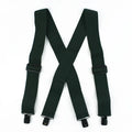 Deepeel Fashion 5cm Wide Adults Men's Suspenders Adjust Elastic Strap X - type 4 Clips Male Braces Harness - Visuel 7 | SAMAG