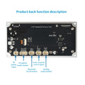 2.8-inch TFT Color Decoding Board Module Lossless Audio Amplifier Supports I2S Digital Audio 2-Channel Output Player DC 4.5-5.0V