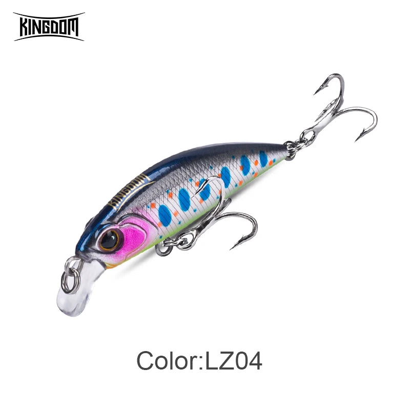 Kingdom Sinking Minnow Fishing Lure 45mm 60mm Far Casting | SAMAG