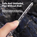 Martial Arts Practice Knife Portable Steel Metal Folding | SAMAG