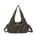 Angel Kiss Women Handbags Leopard Bag Top-handle Handbag Fashion Satchel Dumpling Pack Shoulder Bag Tote Bag Hobos Large Purse