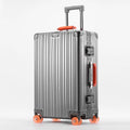 Bunnyfly 20/24/28 inch Travel Suitcase All Aluminum Rolling Luggage Boarding Box Trolley Case With Wheels Carry on Luggage
