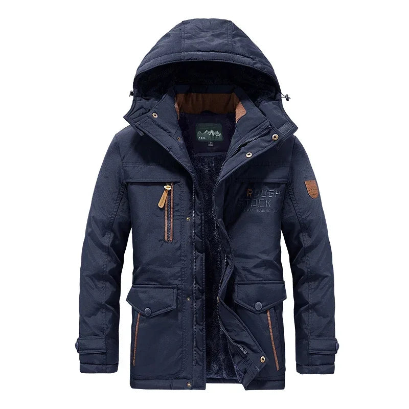 doudounes man Winter Men's Outdoor Windproof Warm Trend Down Jacket Cold Proof Warm Trend Versatile Neutral Feather Jacket moncl