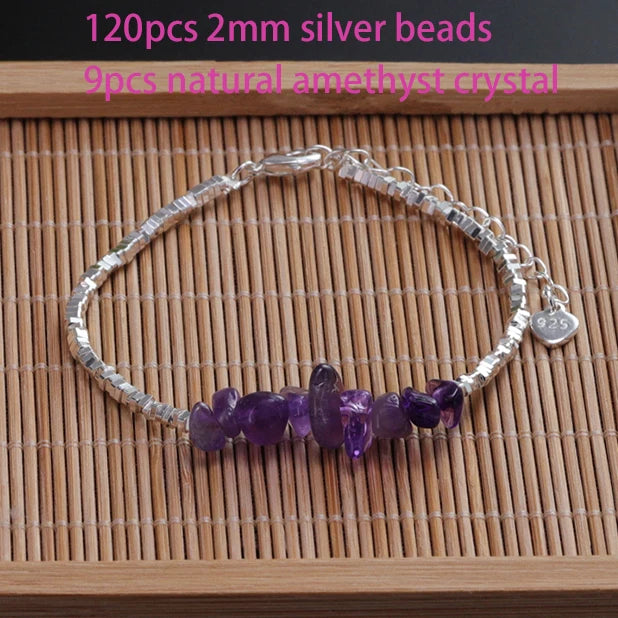 VENTFILLE 925 Sterling Silver Zircon Love Heart Bracelet | SAMAG