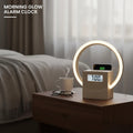 Digital Alarm Clock with Sunrise Simulation Wakeup Light Bluetooth Speaker And White Noise Machine for Bedroom Office Desk