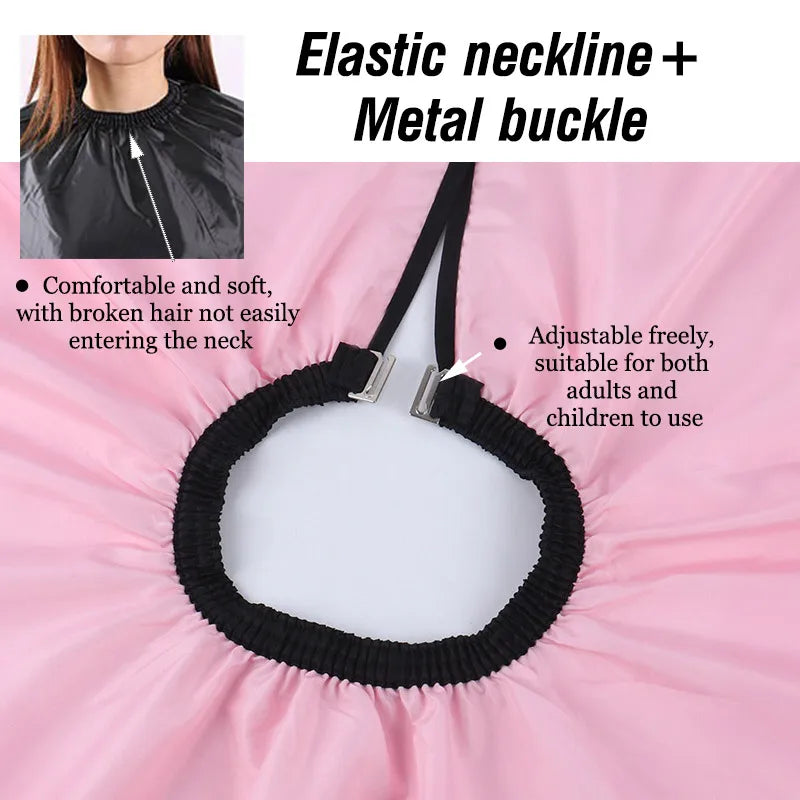 Waterproof Hair Cutting Gown Cape Apron Logo Customize Hairdressing Cape Haircut Cape Barber Styling Tools Mantella Parrucchiere