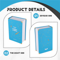 Dictionary Book Safe Storage Box, With 3 Digital Combination Lock, Anti - Theft Secret - View 3 | SAMAG