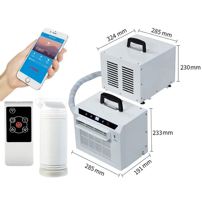 Split Mobile Air Conditioner Car Air Conditioner Portable Home Air Conditioner Free Installation Camping Tent