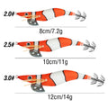 7.2G-14G Squid Jig Hard Fishing Lure Shrimp Prawn | SAMAG