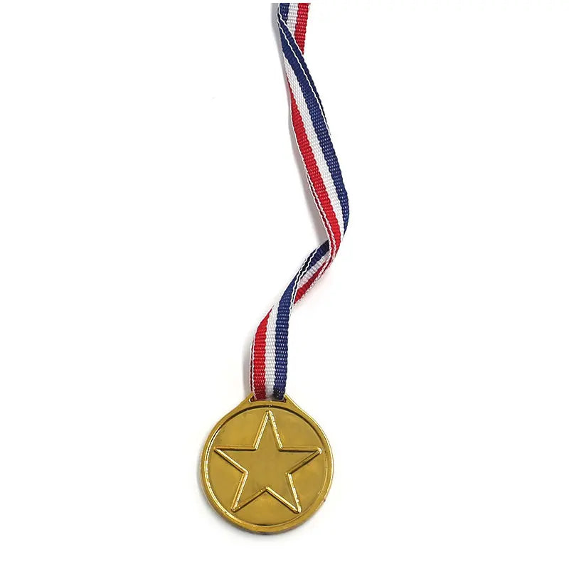 Plastic Gold Winner Award Golden Medals Kids Birthday | SAMAG