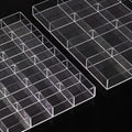 Transparent plastic jewelry storage box, tray, nail art, rings, necklaces and other boxes - Visuel 6 | SAMAG