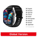 Lenovo 2026 Smart Watch 1.96" HD AMOLED Display Heart Rate Health Monitoring Bluetooth Voice Callings Smartwatch For Android IOS