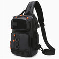 Fishing Chest Bag With Rod Holder MOLLE Tactical | SAMAG