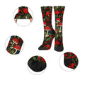 Red Mushroom Men's Socks Novelty Fashion Sports Elastic | SAMAG