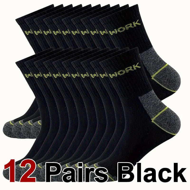 Pairs High-Quality Men Business Odor Proof Mid Tube Socks | SAMAG