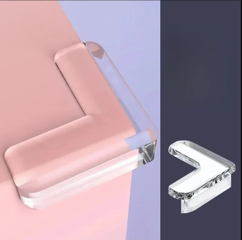 4/10/20pcs Kids Proofing Edge Protector Soft Transparent Children Anti Collision Table Corner Edge Protection Cover