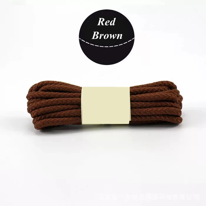 1Pair Outdoor Strong Round Shoelaces Sneaker Shoe laces High Top Walking Hiking Boot Laces Shoes Strings Quality Bold Shoelace