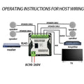 4 inch Andriod 10  Eshare WiFi Bluetooth Touch Home Theater Cinema Digital Stereo Audio Music Wall Amplifier
