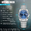 2026 New DD36 Men's Watches PAGANI DESIGN Luxury Automatic Mechanical Watch Men AR Sapphire Glass Business Blue Wristwatch Men ST16 Movt Clock Local Delivery
