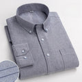 Spring and Autumn Men's Pure Cotton Long sleeved Shirts | SAMAG