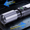Self Defense Flashlight Charging Long Range Outdoor - View 4 | SAMAG