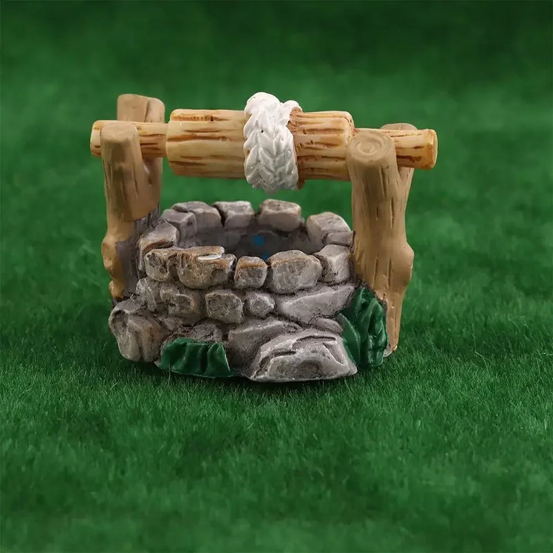 1pc DIY Miniature Fairy Garden Lawn Ornament Pot Craft Mountain Dollhouse Home Decor  Decoracion Desk Decoration Fairy Garden